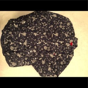 Carolina Herrera Long Shirt, Size 14’1/2 Brand New